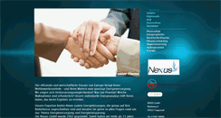 Desktop Screenshot of nexus-gmbh.info
